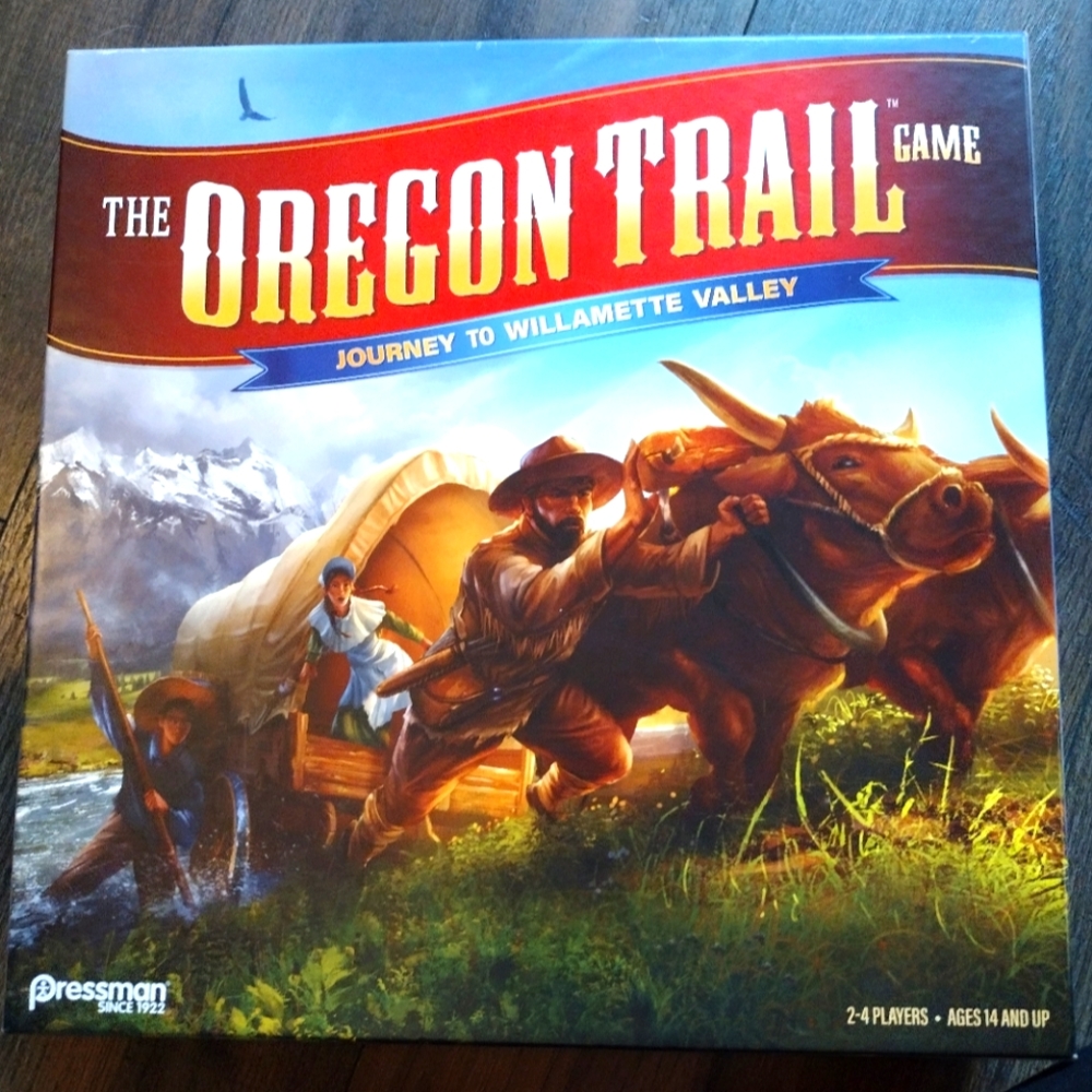 Oregon Trail board game